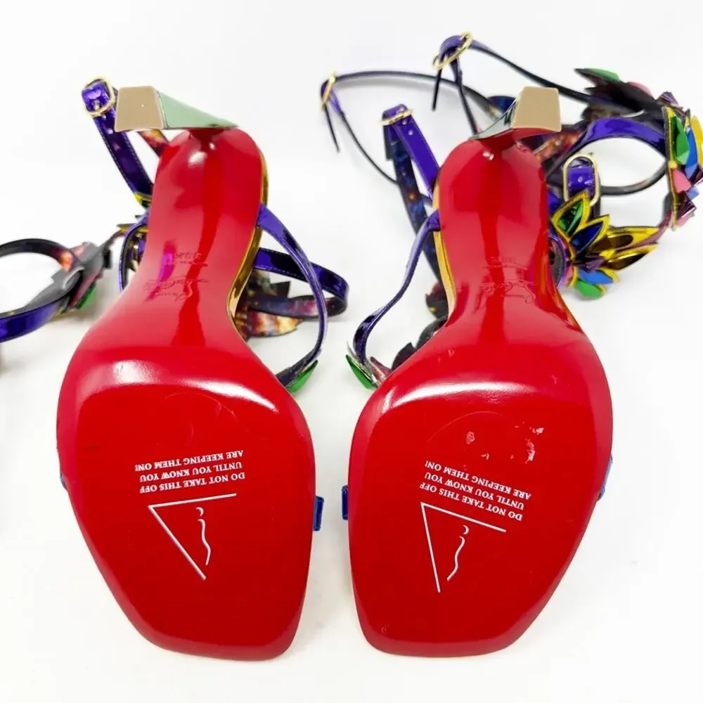 Christian Louboutin x Marvel Sea Warrior Gladiator Sandals Size 39.5 - Picture 5 of 15